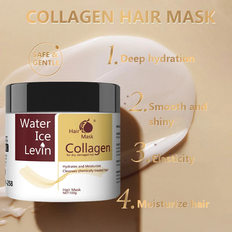 CollaGlow Repair – Travel-Size Collagen Argan Hair Mask