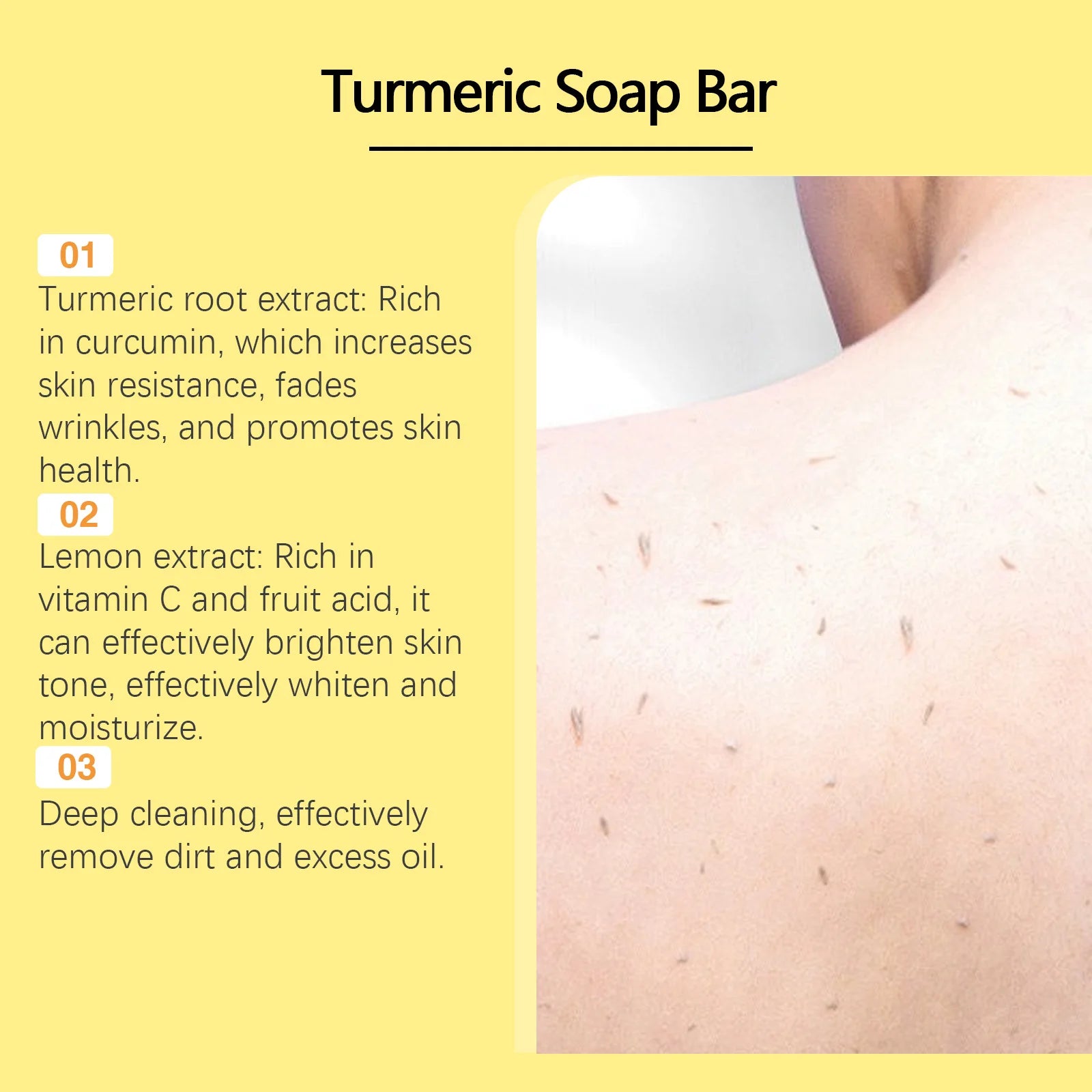 TurmericPure - Organic Turmeric Soap Bar