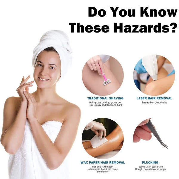 SilkErase –  Painless Hair Remover