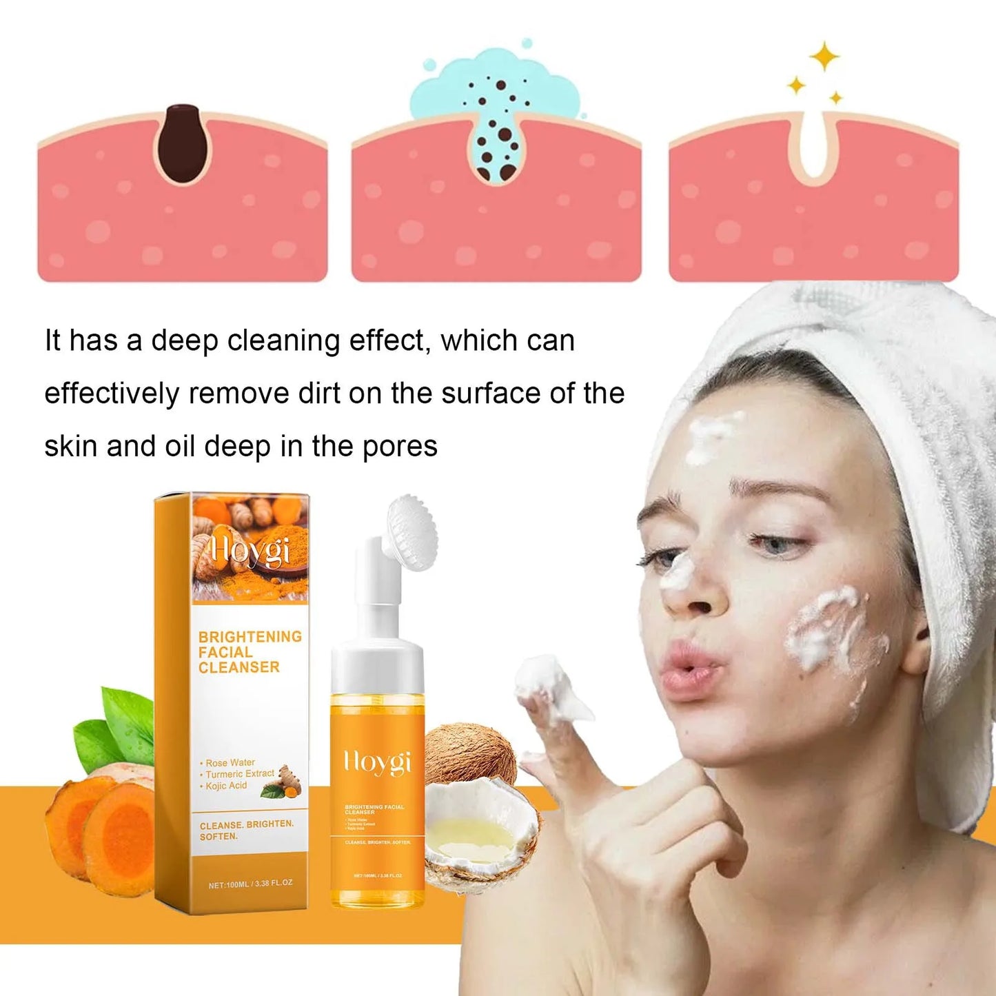 Radiant Turmeric Cleansing Foam™