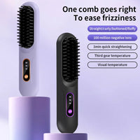 GlamGlide –  Hair Straightening Brush